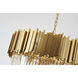 Canada 18 Light 28 inch Gold Chandelier Ceiling Light